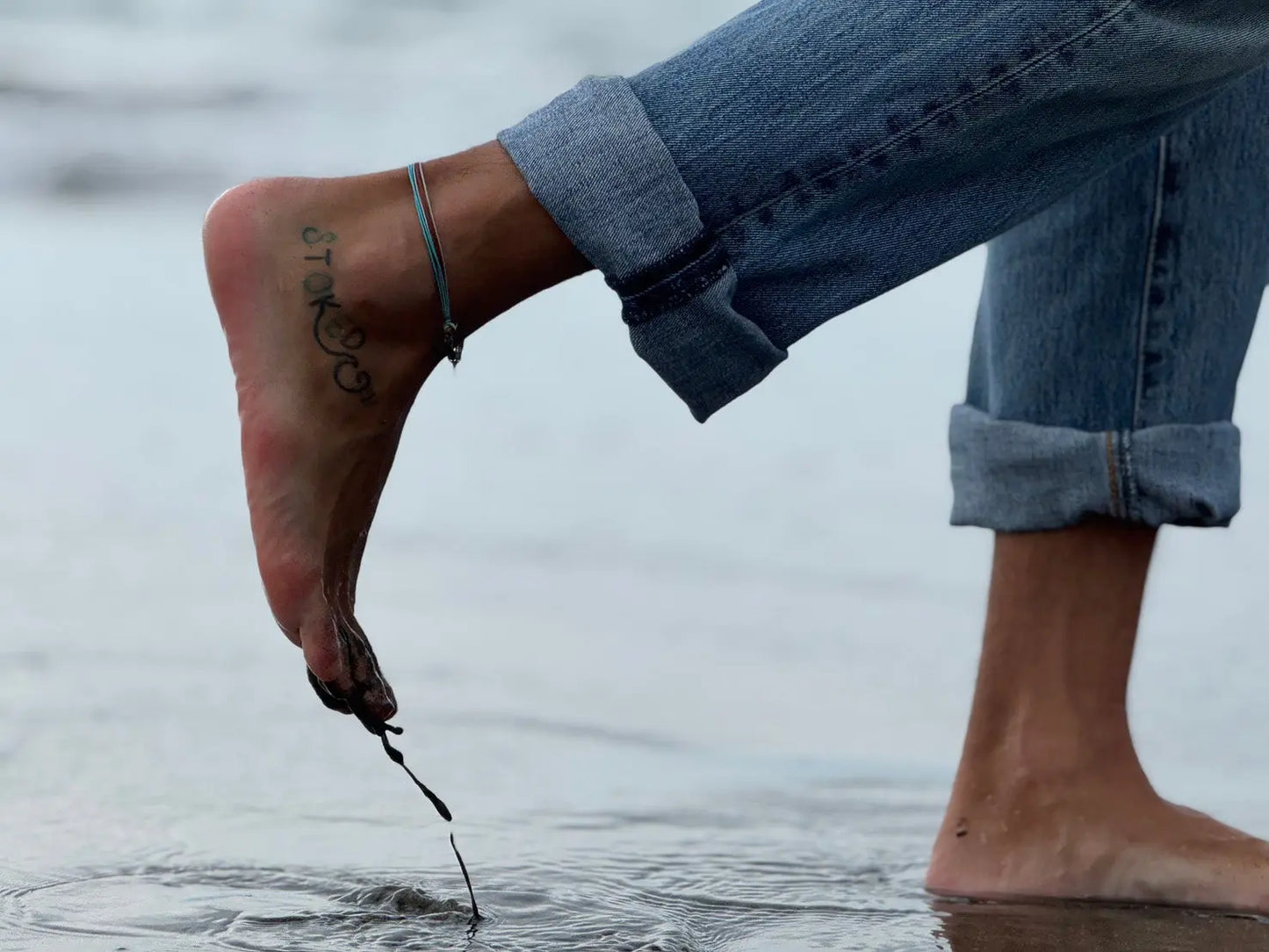 【アンクレット】Summer Wax Cord Anklet Sweet Spot